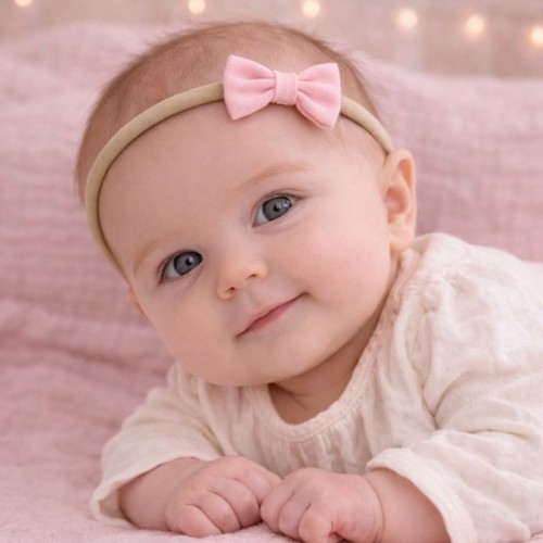 Βρεφική Κορδέλα για Νεογέννητο New born pink 81121